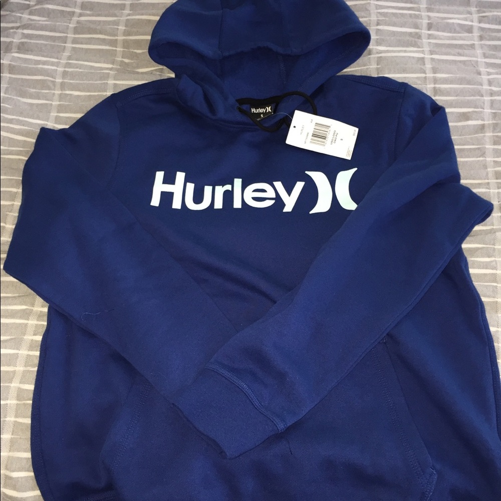 Men’s blue Hurley sweatshirt